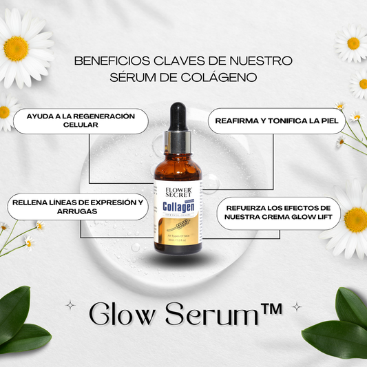 GLOW SERUM™ Serum Facial Exfoliante de Colageno