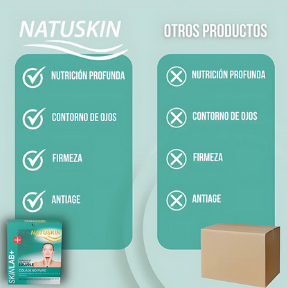 NATUSKIN™ Parches Rejuvenecedores De Colágeno Hidrolizado CON ENVÍO GRATIS!