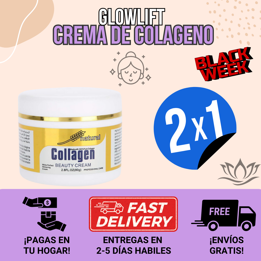 GLOWLIFT™ Crema Facial de Colágeno